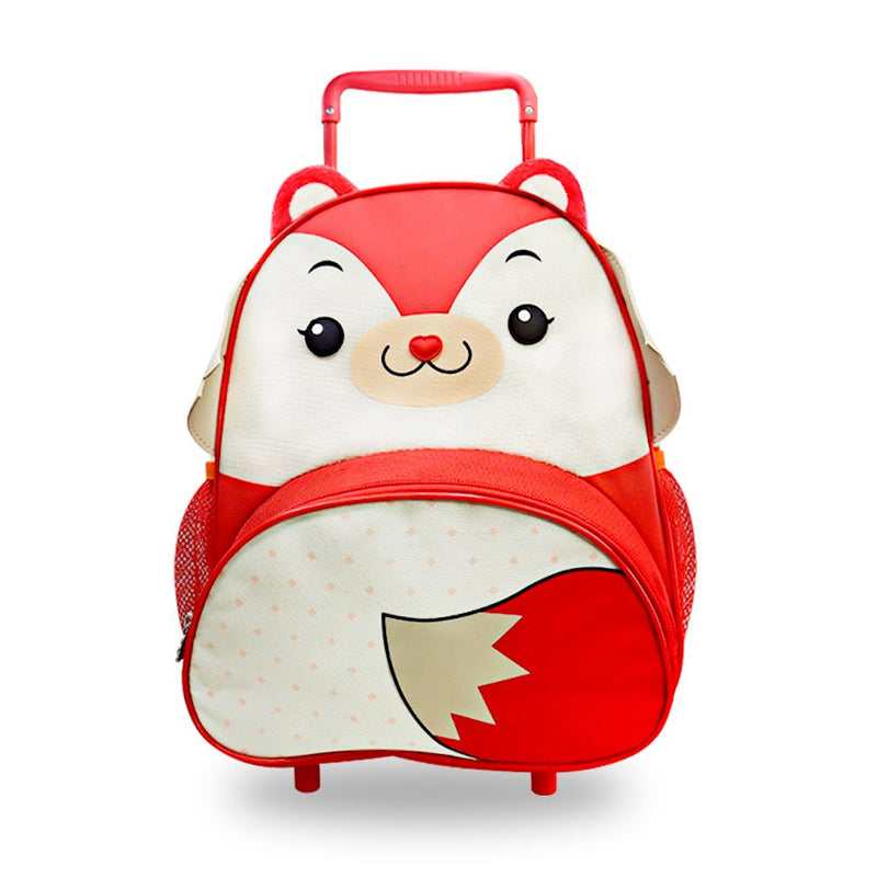 Mochila Infantil Com Rodinhas - Raposa - Store Sgt