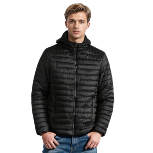 Jaquetas Puffer Masculino Bomber com Capuz - Store SGT