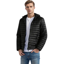 Jaquetas Puffer Masculino Bomber com Capuz - Store SGT