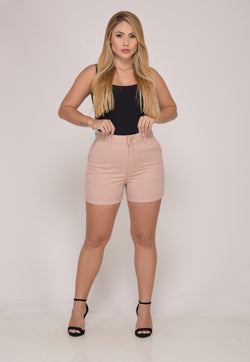 Shorts Feminino Lili Nude Modelagem