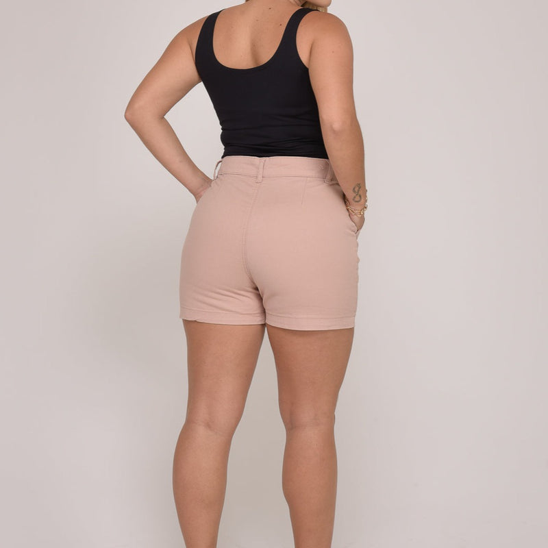 Shorts Feminino Lili Nude Modelagem