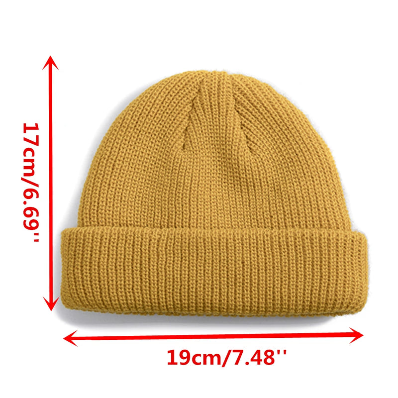 Gorro em Tricô com Textura