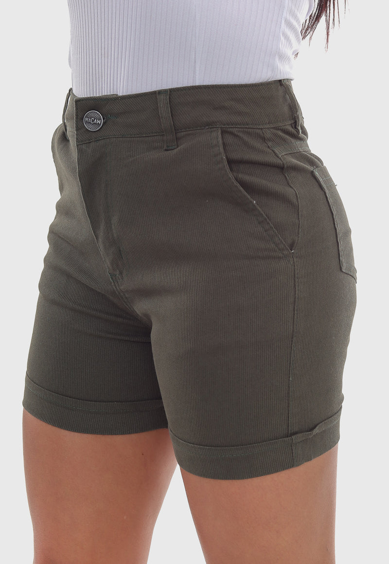 Shorts Feminino Verde Julieta