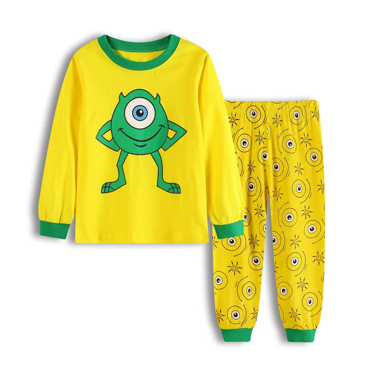 Pijama Infantil Meninas e Meninos - Tamanho 2 ao 7 - Store Sgt