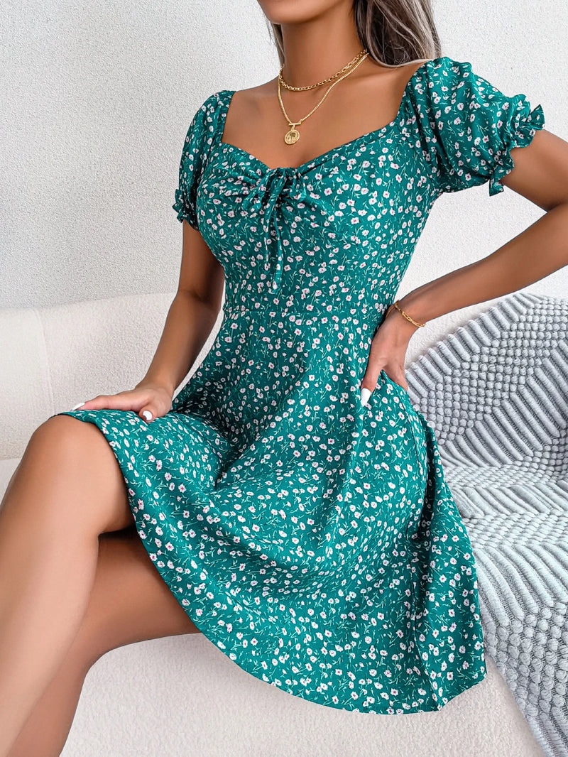 Vestido Casual Floral Line Dress - Store Sgt