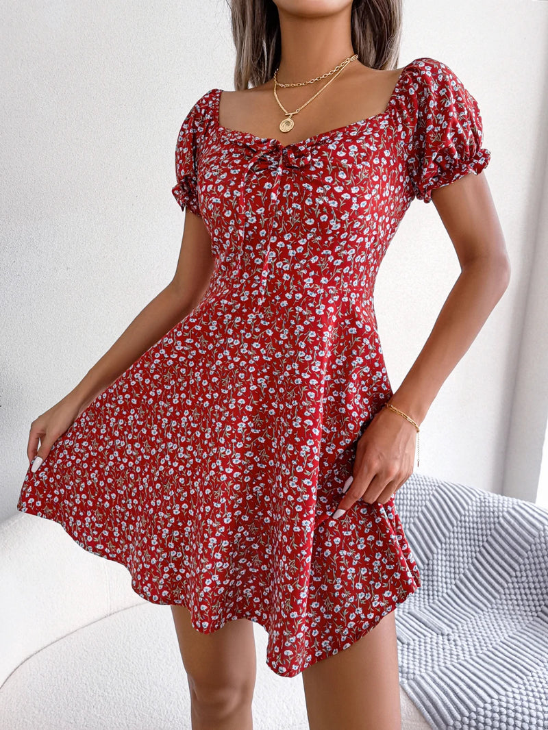 Vestido Casual Floral Line Dress - Store Sgt