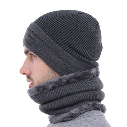 TOUCA  de inverno masculino + cachecol - Store SGT